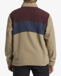 2 Boundary  - Sweatshirt mit Stehkragen für Männer Braun ABYFT00500 Billabong