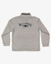 6 Boundary Tombstone - Sweatshirt com meia gola para Homem Branco ABYFT00501 Billabong