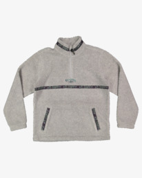 5 Boundary Tombstone - Sweatshirt com meia gola para Homem Branco ABYFT00501 Billabong