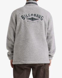 9 Boundary Tombstone - Sweat col montant pour Homme Blanc ABYFT00501 Billabong