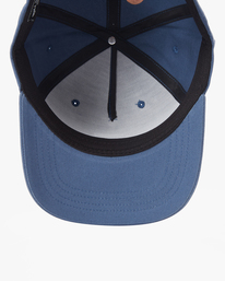 4 Stacked - Snapback Hat for Men Blue ABYHA00281 Billabong