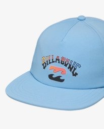 3 Arch Team - Medium Profile 5-Panel Unstructured Hat With A Snapback for Men Black ABYHA00461 Billabong