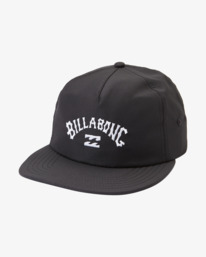 0 Arch Team - Medium Profile 5-Panel Unstructured Hat With A Snapback for Men Black ABYHA00461 Billabong