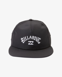 1 Arch Team - Medium Profile 5-Panel Unstructured Hat With A Snapback for Men Black ABYHA00461 Billabong