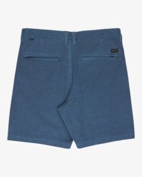4 Crossfire Wave Washed 18" - Hybride Short voor in en uit het water voor Heren Blue ABYHY03000 Billabong