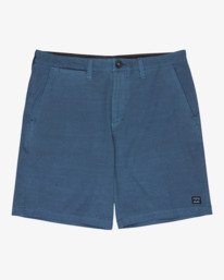3 Crossfire Wave Washed 18" - Hybride Short voor in en uit het water voor Heren Blue ABYHY03000 Billabong
