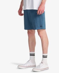 1 Crossfire Wave Washed 18" - Hybride Short voor in en uit het water voor Heren Blue ABYHY03000 Billabong