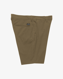 5 Crossfire Solid 20" - Walkshort voor in en uit het water voor Heren Brown ABYHY03002 Billabong