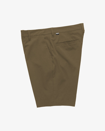 6 Crossfire Solid 20" - Short sumergible para Hombre Marron ABYHY03002 Billabong