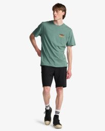 2 Crossfire Solid 20" - Submersible Walk Shorts for Men Black ABYHY03002 Billabong