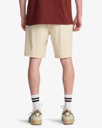2 Crossfire Solid 20" - Submersible Walk Shorts for Men Beige ABYHY03002 Billabong