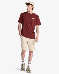 1 Crossfire Solid 20" - Unterwasser-Shorts f&uuml;r M&auml;nner Beige ABYHY03002 Billabong