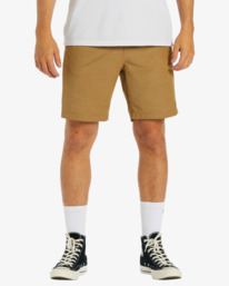 0 Crossfire Solid 20" - Unterwasser-Shorts für Männer Braun ABYHY03002 Billabong