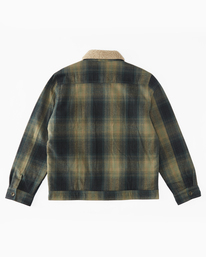 6 Barlow - Sherpa Lined Jacket for Men Green ABYJK00184 Billabong