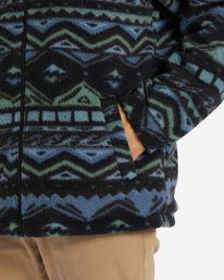 13 Gnaraloo Reversible - Jack om aan twee kanten te dragen voor Heren Black ABYJK00186 Billabong