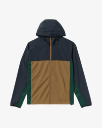0 Transport - Lightweight Mini Ripstop Windbreaker for Men Blue ABYJK00216 Billabong