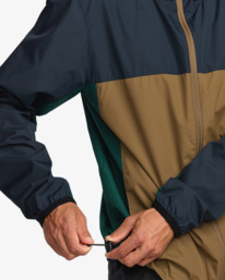 6 Transport - Lightweight Mini Ripstop Windbreaker for Men Blue ABYJK00216 Billabong