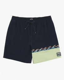 0 Burleigh Layback - Board Shorts for Men Blue ABYJV00108 Billabong