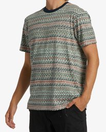 3 Realm - T-Shirt for Men Beige ABYKT00212 Billabong