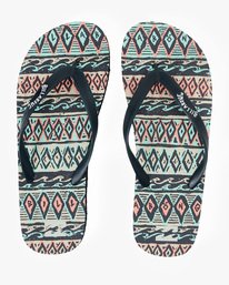 0 Tides - Sandals for Men Blue ABYL100031 Billabong