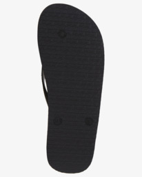 2 Tides - Beach Flip-Flops for Men Black ABYL100037 Billabong