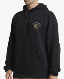 4 Compass  - Pullover Hoodie for Men Black ABYSF00147 Billabong