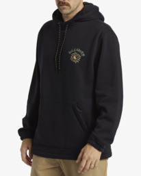 3 Compass  - Pullover Hoodie for Men Black ABYSF00147 Billabong