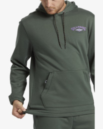 4 Compass  - Pullover Hoodie for Men Green ABYSF00147 Billabong