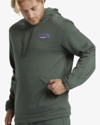 5 Compass  - Pullover Hoodie for Men Green ABYSF00147 Billabong