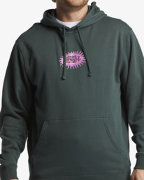 4 Short Sands - Pullover Hoodie for Men Green ABYSF00149 Billabong