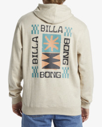 2 Short Sands - Pullover Hoodie for Men White ABYSF00149 Billabong