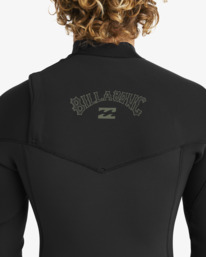 4 4/3mm Revolution Natural   - Long Sleeves Zipperless Wetsuit for Men Black ABYW100254 Billabong