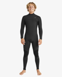 0 4/3mm Revolution Natural   - Long Sleeves Zipperless Wetsuit for Men Black ABYW100254 Billabong