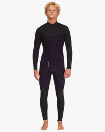 7 3/2mm Absolute Natural   - Wetsuit met een Borstrits voor Heren Black ABYW100257 Billabong