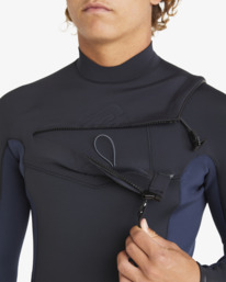 5 4/3mm Absolute Natural   - Wetsuit met GBS en een Borstrits voor Heren Blue ABYW100258 Billabong