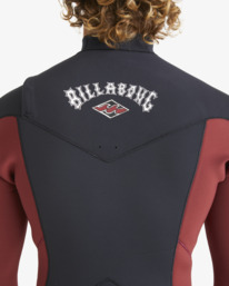 4 4/3mm Absolute Natural   - Chest Zip GBS Wetsuit for Men Red ABYW100258 Billabong