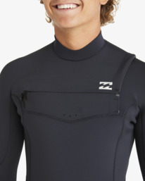 3 5/4mm Absolute Natural  - Traje de Surf GBS con Cremallera en el Pecho para Hombre Negro ABYW100259 Billabong