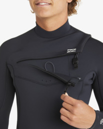 5 5/4mm Absolute Natural  - Wetsuit met GBS en een Borstrits voor Heren Black ABYW100259 Billabong