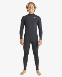 0 5/4mm Absolute Natural  - Wetsuit met GBS en een Borstrits voor Heren Black ABYW100259 Billabong