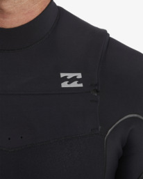 4 5/4mm Furnace Natural   - Wetsuit met een Borstrits voor Heren Black ABYW100260 Billabong