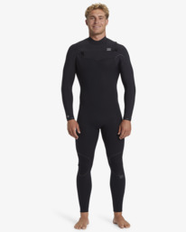 0 5/4mm Furnace Natural   - Wetsuit met een Borstrits voor Heren Black ABYW100260 Billabong