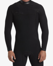 13 3/2mm Revolution Natural   - Chest Zip GBS Wetsuit for Men Black ABYW100266 Billabong
