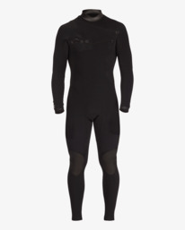 9 3/2mm Revolution Natural   - Chest Zip GBS Wetsuit for Men Black ABYW100266 Billabong