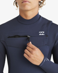 5 4/3mm Revolution Natural   - Chest Zip GBS Wetsuit para Homem Azul ABYW100267 Billabong