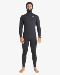 0 5/4mm Absolute Natural - Chest Zip Wetsuit for Men Black ABYW200120 Billabong