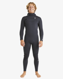 7 5/4mm Absolute Natural - Chest Zip Wetsuit for Men Black ABYW200120 Billabong