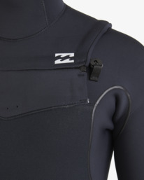 4 6/5mm Furnace Natural - Chest Zip Wetsuit for Men Black ABYW200121 Billabong