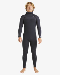 0 6/5mm Furnace Natural - Chest Zip Wetsuit for Men Black ABYW200121 Billabong