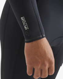 8 2/2mm Absolute Natural - Traje de surf de manga larga con cremallera en el pecho para hombre Negro ABYW400125 Billabong