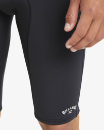 11 2/2mm Absolute Natural - Traje de surf de manga larga con cremallera en el pecho para hombre Negro ABYW400125 Billabong